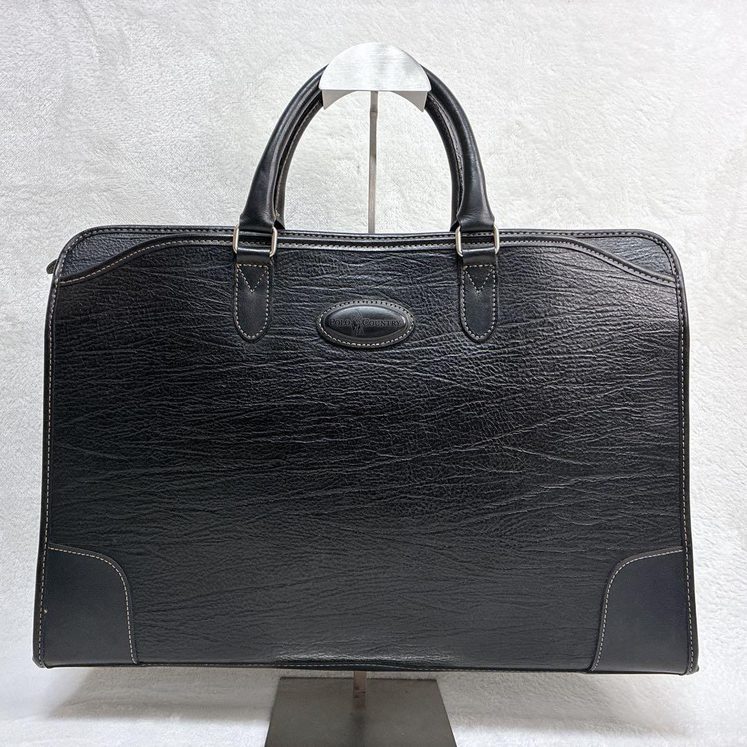 ⭐️希少⭐️ ポロカントリー ビジネス ブリーフケース レザー A4