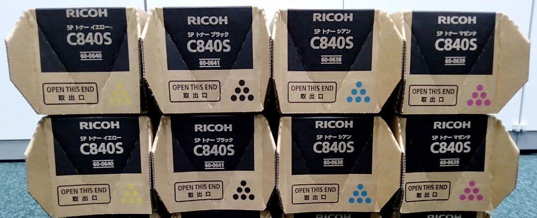 4色2セット8本】RICOH SP トナー C840S KCMY 新品未使用 - メルカリ