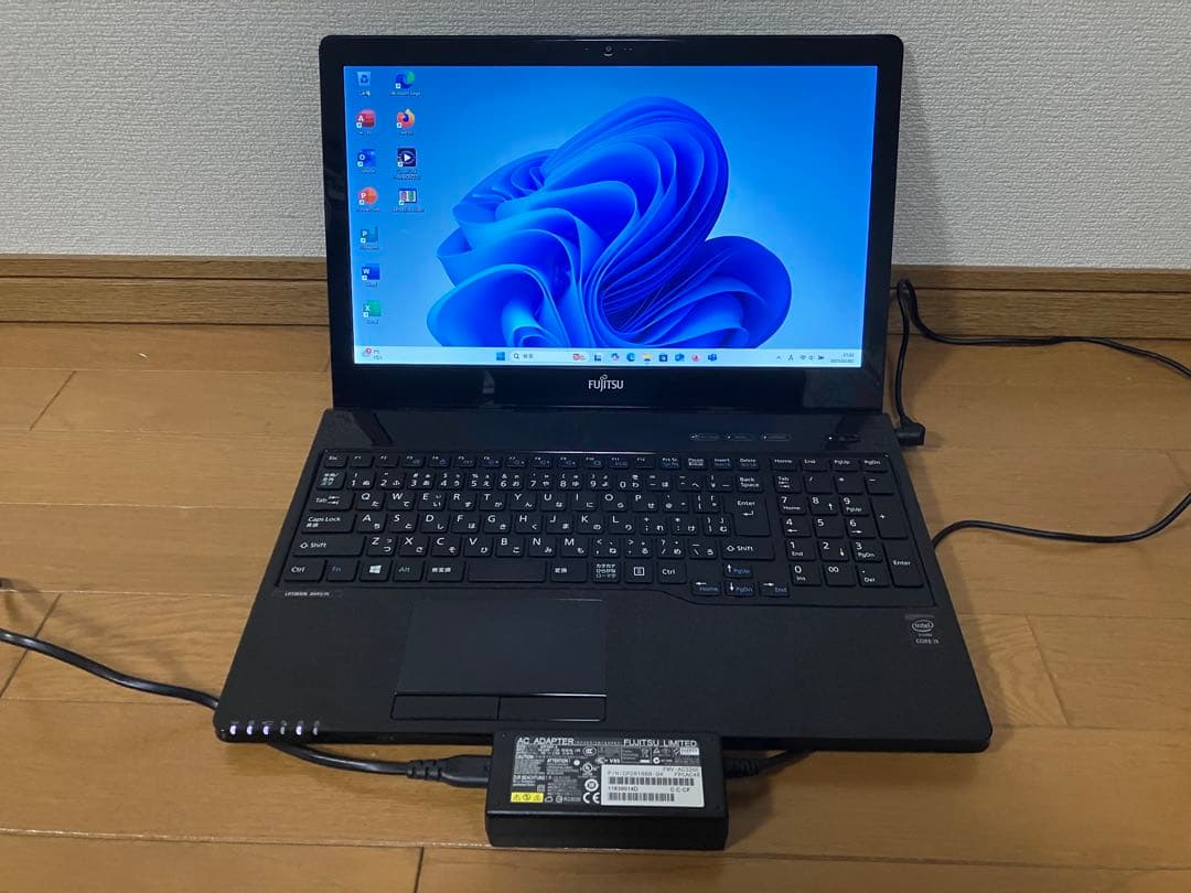 富士通i35005U8GB/1TB BD Win11ProOffice動作確認済 富士通 ノートパソコン アウトレット Office付き 新品 同様 Windows11