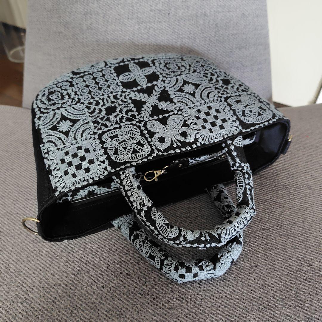 ミナペルホネンコロンバック手持ちもコロンハンドメイドバック - メルカリ