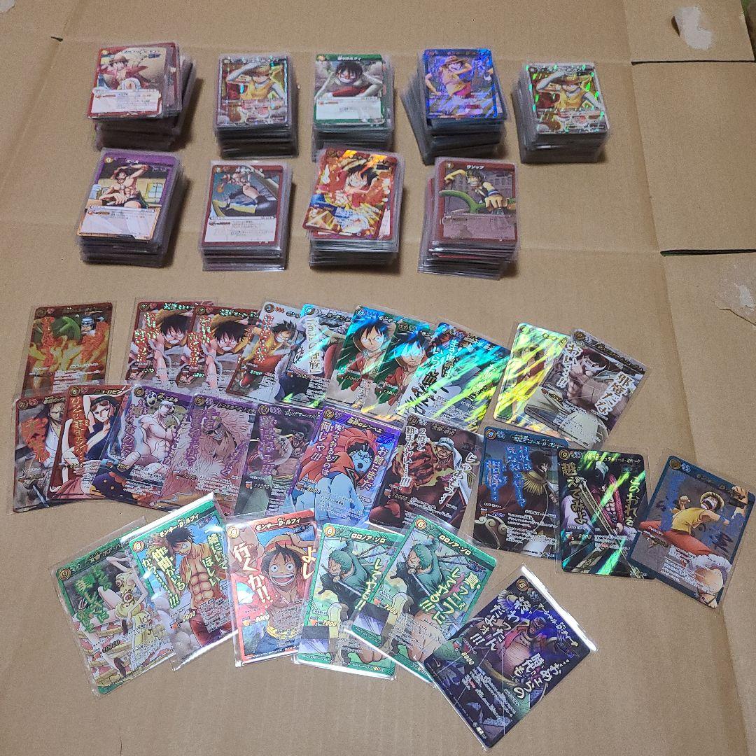 ミラバト　ワンピース　まとめ売り600枚以上 ミラバト ワンピース まとめ売り ルフィ プロモ Vジャンプ - メルカリ