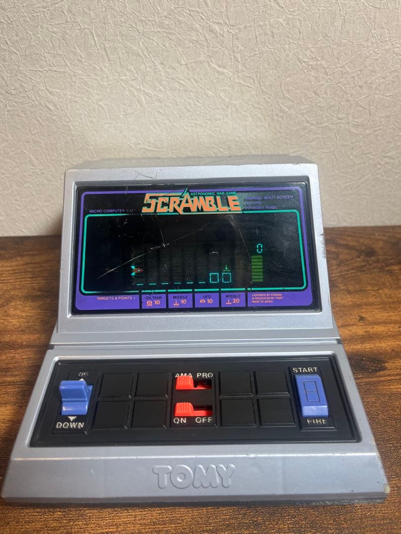 TOMY LSIゲーム scramble スクランブル LSI