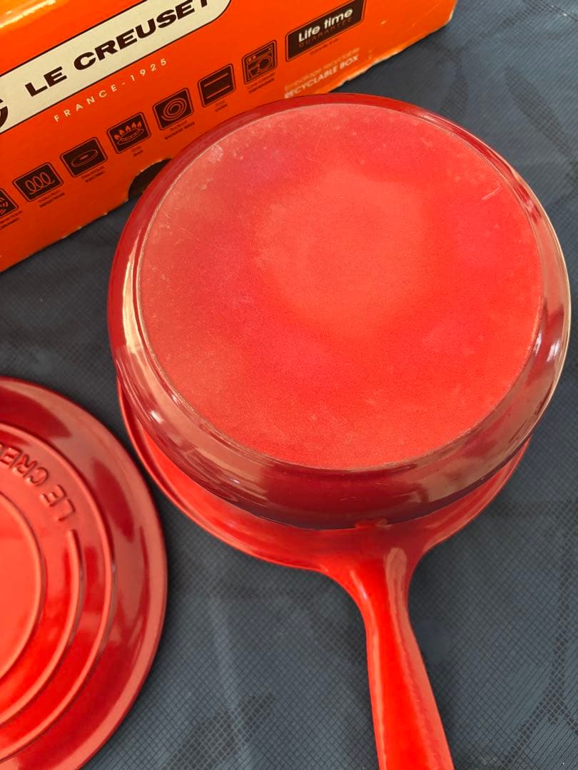 LE CREUSET レッド 片手鍋 20センチ