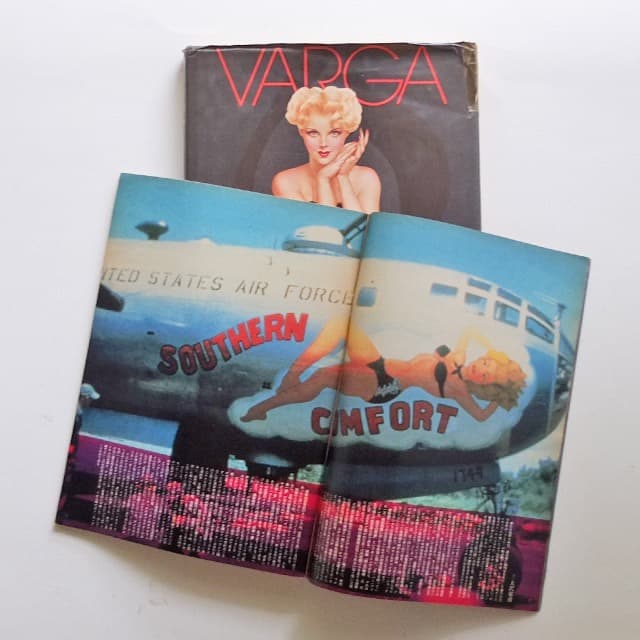 希少「VARGA」画集＋モノ・マガジン特集 ノーズ・アート2冊セット