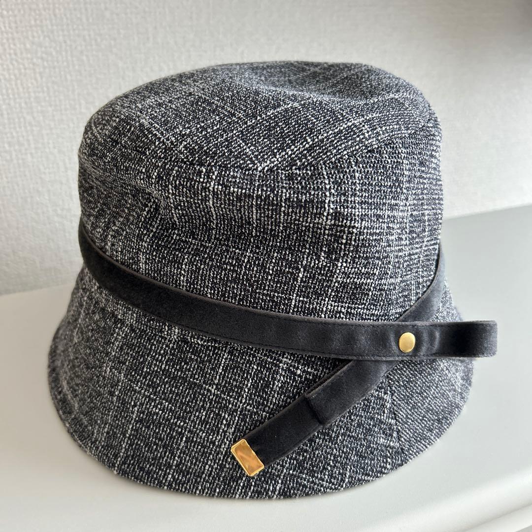 ○美品○CA4LA TWEED BUCKET HAT UVカット 洗える - メルカリ