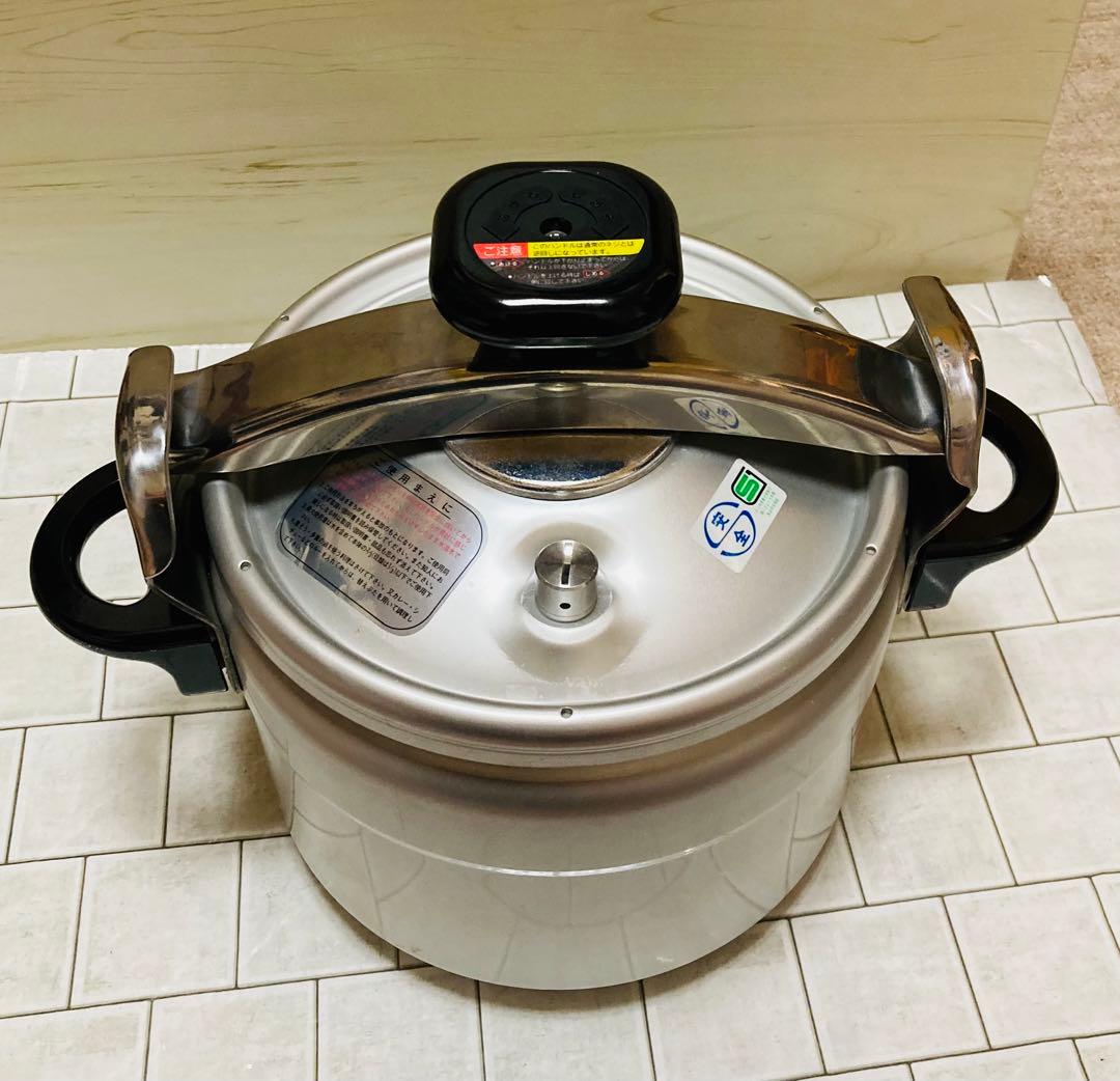 理研 圧力鍋 RSK-60 RIKEN重りのみ欠品中古6.0L - メルカリ