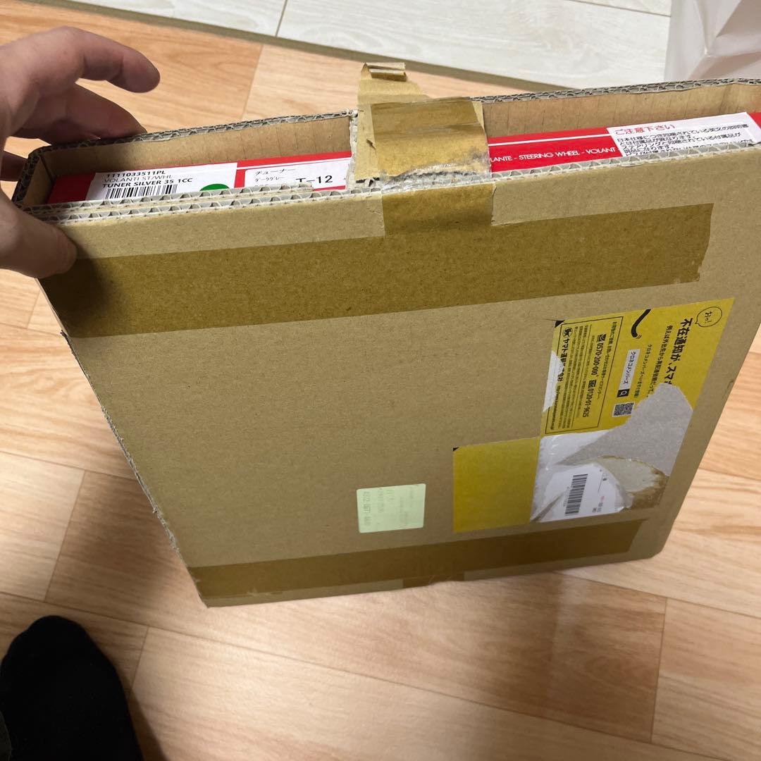 パーツ MOMO T-12 TUNER SILVER 35 1CC Momo Tuner Steering Wheel