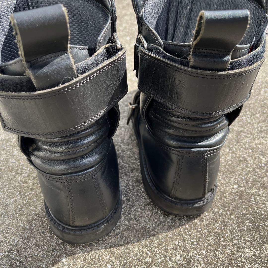 小難有り 日本製 カドヤ ブラックアンクル 25.5cm