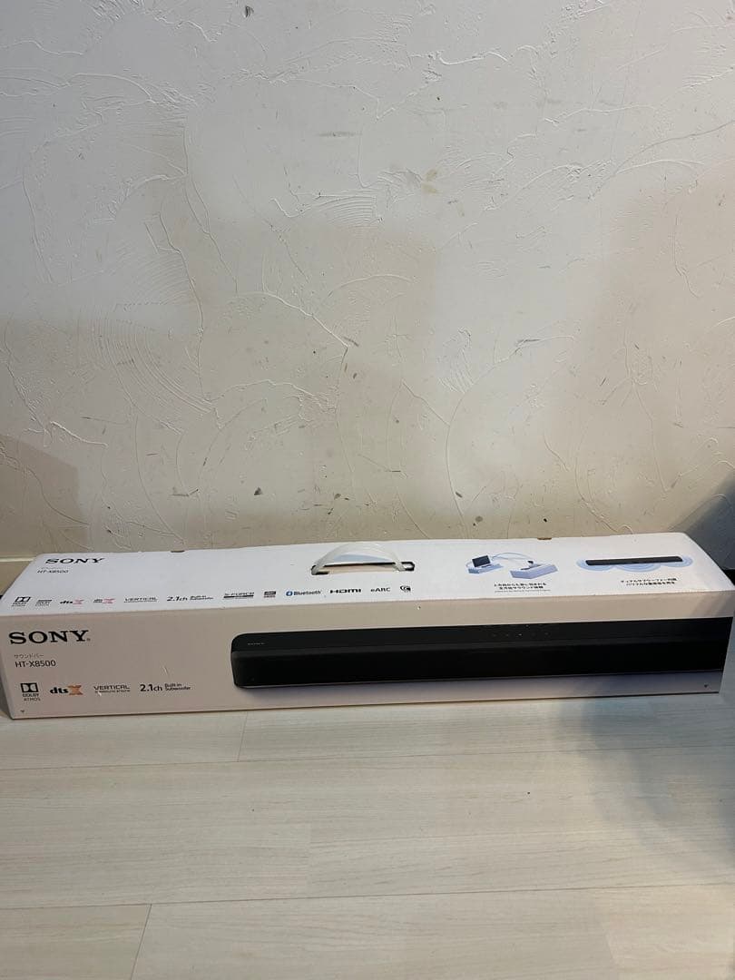 【動作確認のみ】SONY サウンドバー HT-X8500 HT-X8500 | サウンドバー／ホームシアターシステム | ソニー