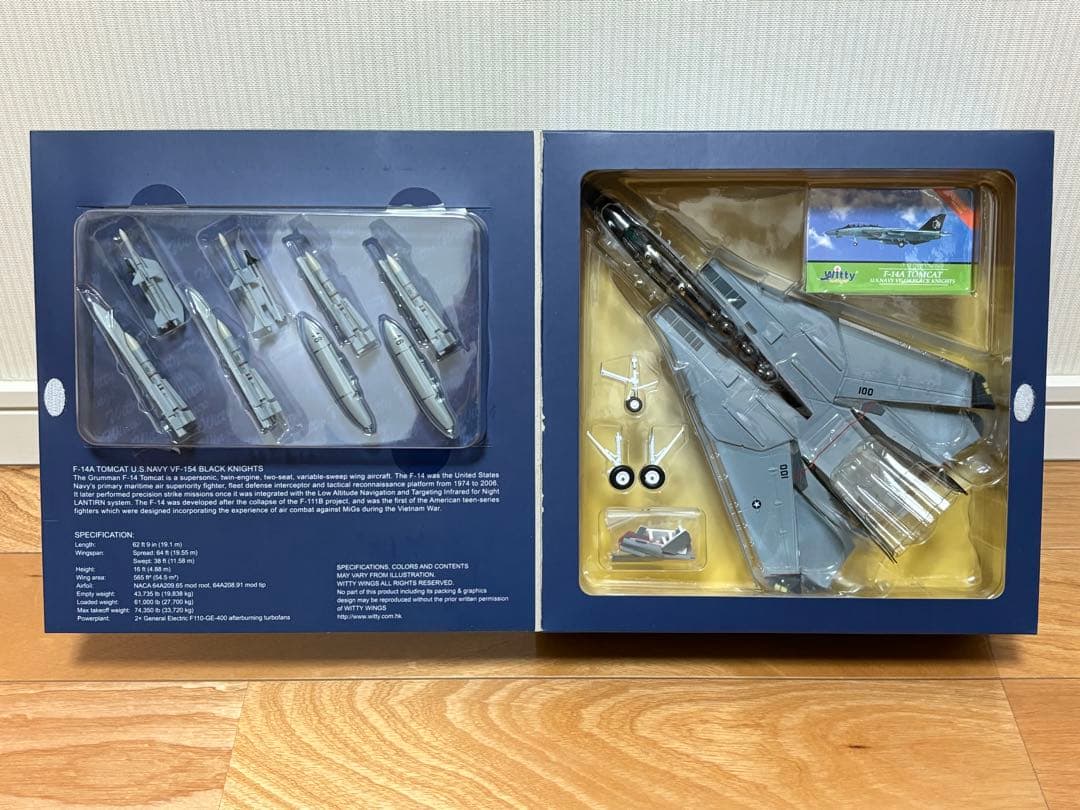 Witty wings 1/72 F-14A TOMCAT VF-154 未開封 - メルカリ