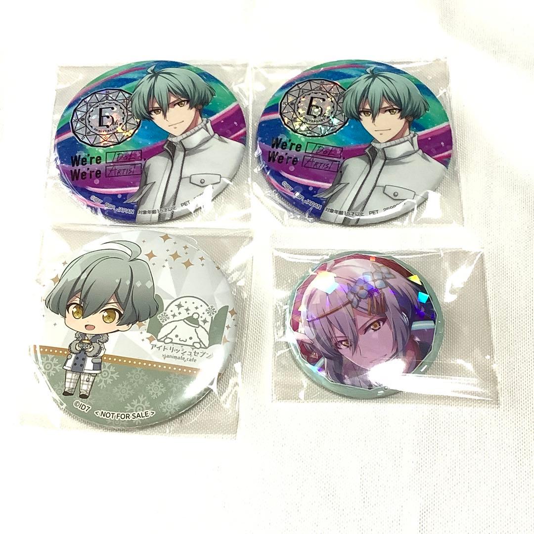 亥清悠 缶バッジ プライズ 6周年 we'er サイバーテクノ アイナナ