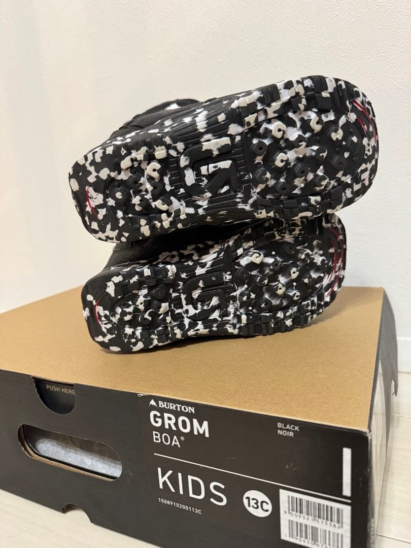 Burton GROM BOA 子供用スノーボードブーツ 19.5 - メルカリ