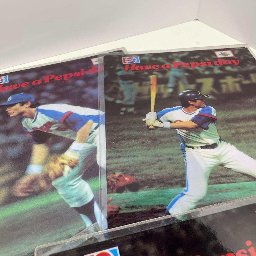 ペプシ ドラゴンズホルダー クリアファイル 中日ドラゴンズ 7種 まとめ