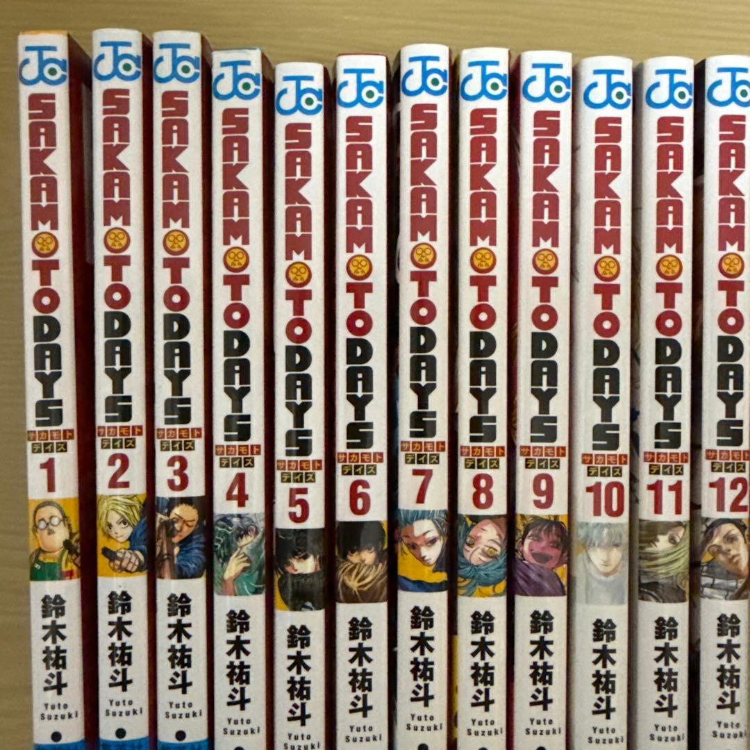 SAKAMOTO DAYS 全巻セット 1-12巻 - メルカリ