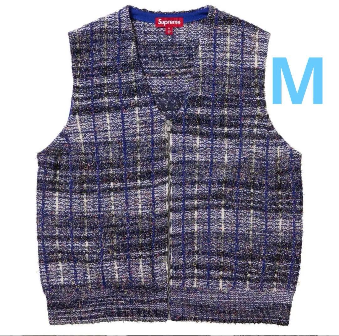 Supreme Speckled Zip Up Sweater Vest M - メルカリ