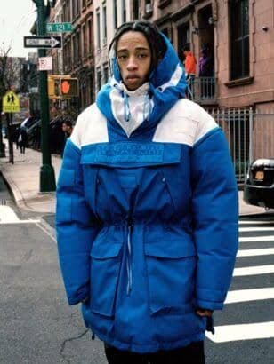 napa by martine rose　ダウン　アノラック NAPA by Martine Rose Black Skidoo Common Pullover Anorak Napapijri