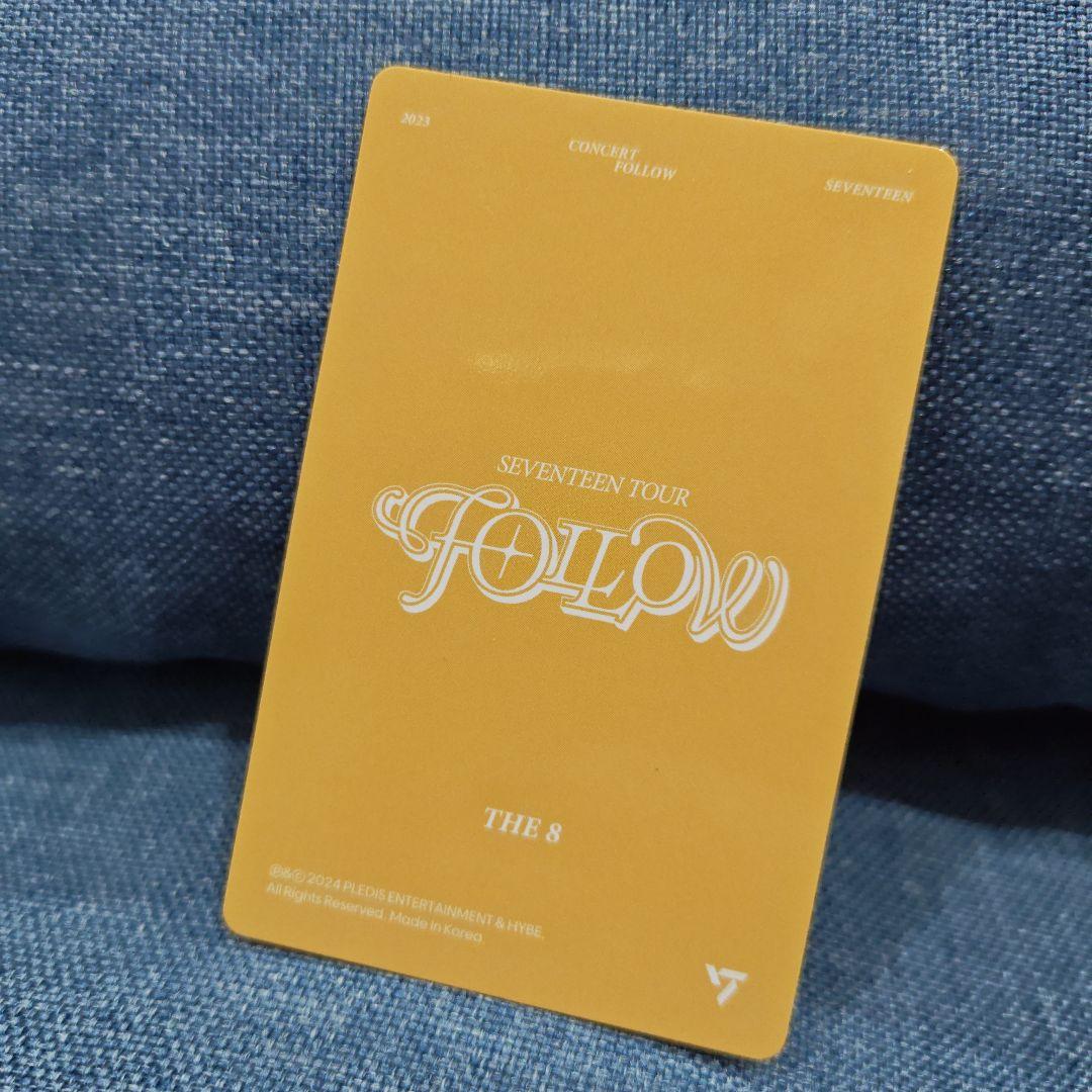 SEVENTEEN THE8 ディエイト ミンハオ トレカ FOLLOW - メルカリ