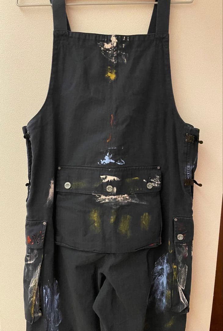 新品未使用 ナイジェルケーボン ライブロ ペンキオーバーオール（CM