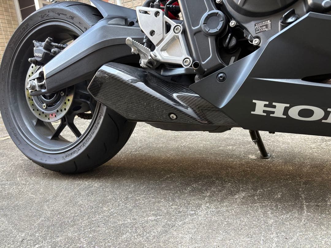 HONDA CBR650R CB650R マフラーカバー カーボン - メルカリ