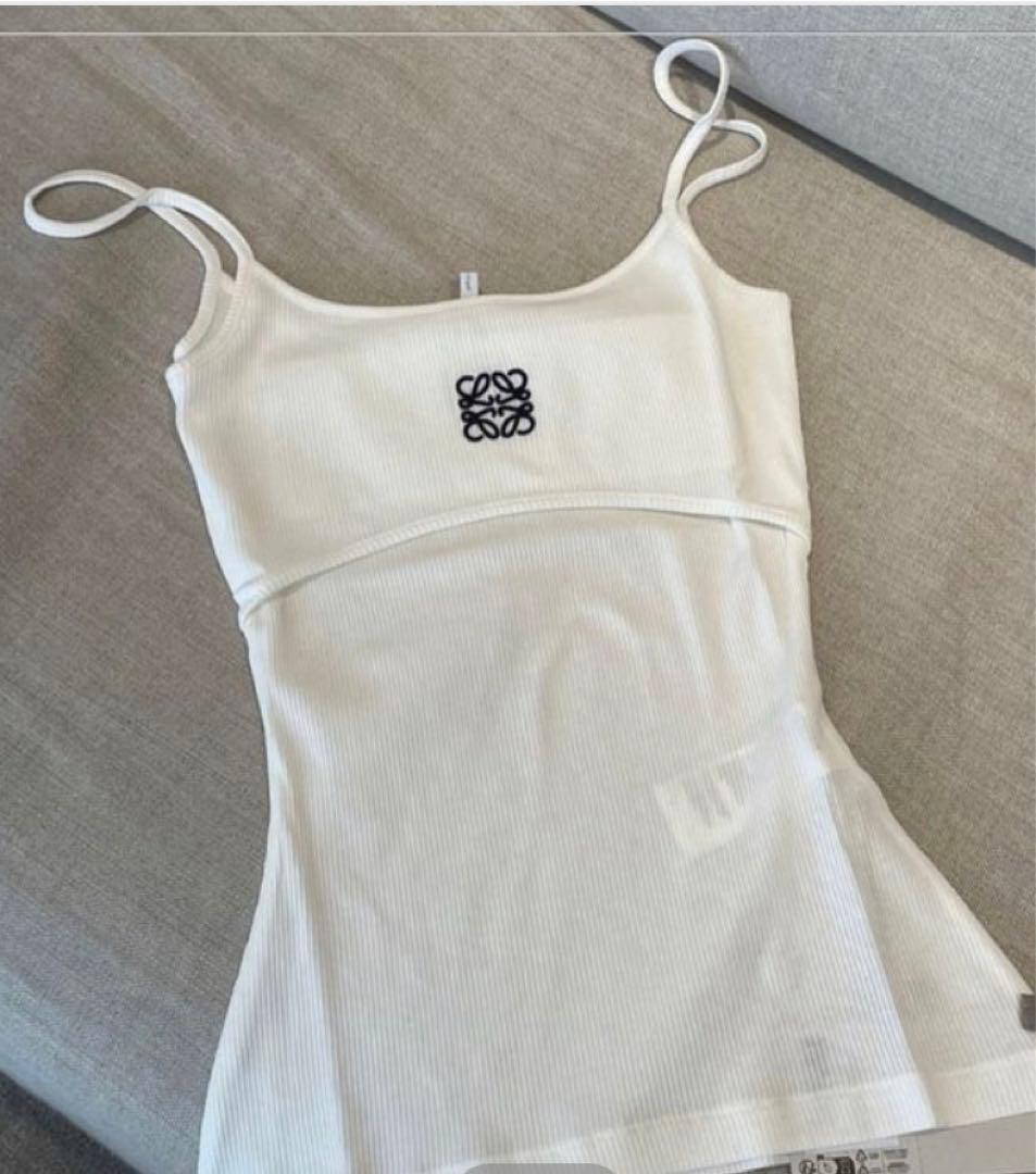 LOEWE アナグラムコットンキャミソール 美品 更にお値下げします