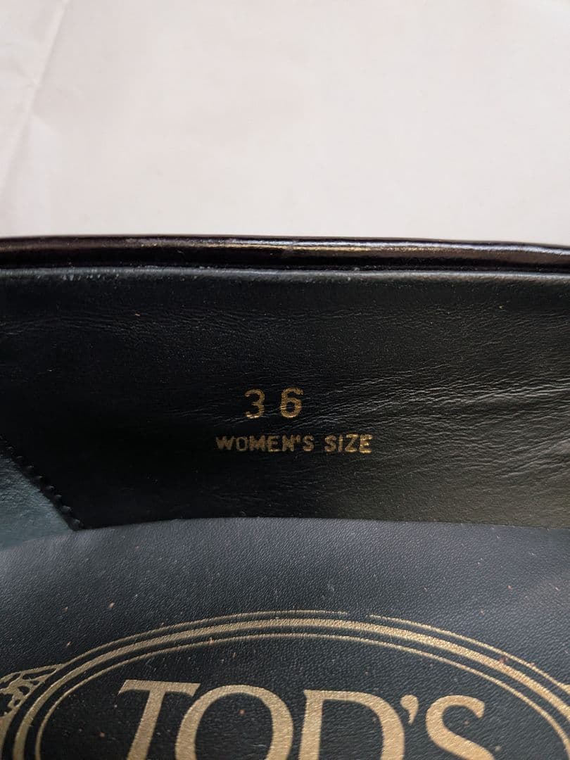 TOD’S タッセル付きローファー 23.5cm