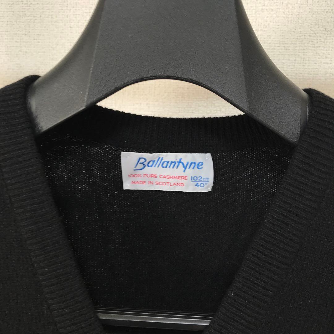 専用BALLANTYNEバランタイン カシミヤ Vネックニット 40イギリス製