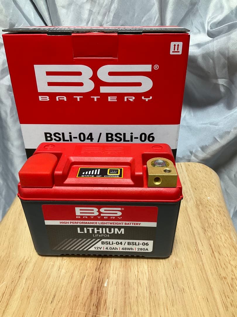 BS BSLi-04 / BSLi-06 リチウムバッテリー　シグナス 楽天市場】BSバッテリー リチウムバッテリー BSLi-04/06 バイク バイク
