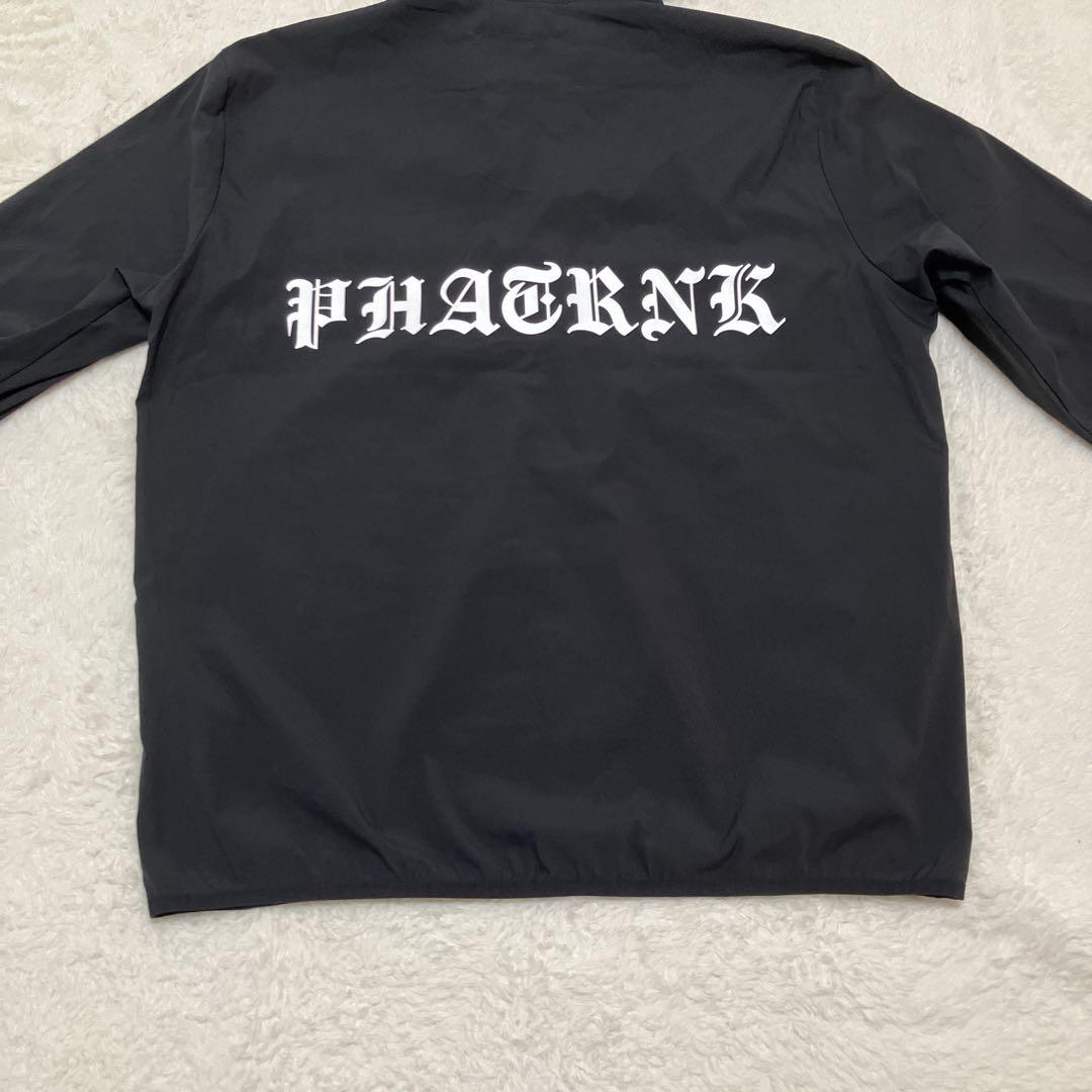 ⭐︎極美品人気デザイン⭐︎PHATRNK ナイロンジャケット ロゴ フード