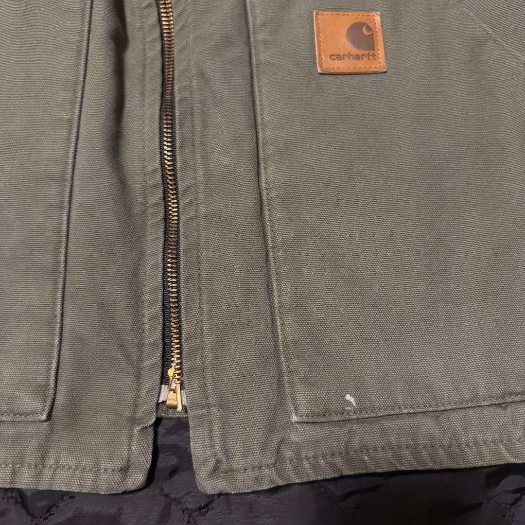 Carhartt カーハート ダックベスト カーキ オリーブグリーン メキシコ
