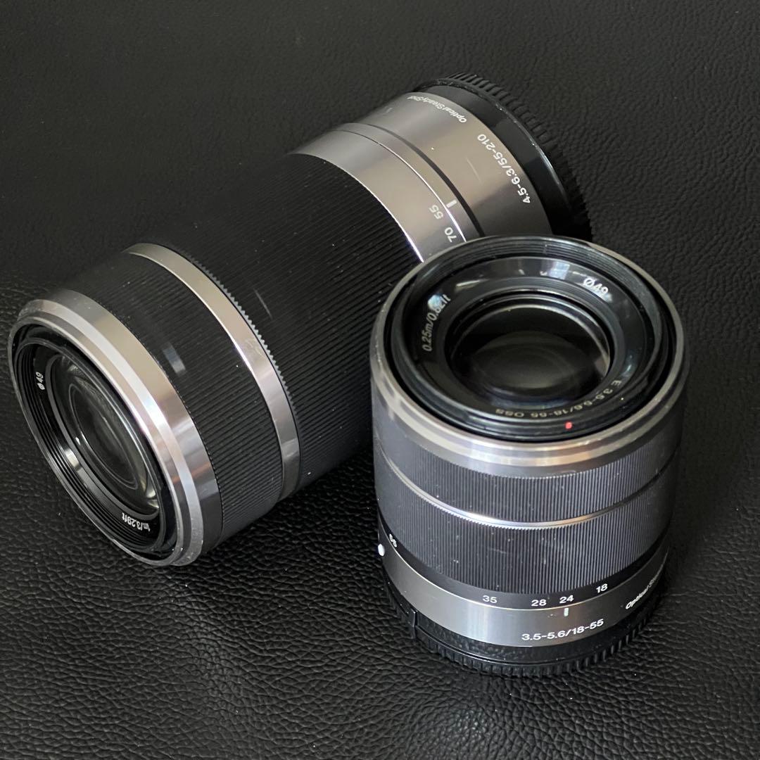 SONY SEL1855 SEL55210 シルバー 2本セット Amazon.com : Sony E 55-210mm (SEL55210) F4.5-6.3 OSS Lens for Sony