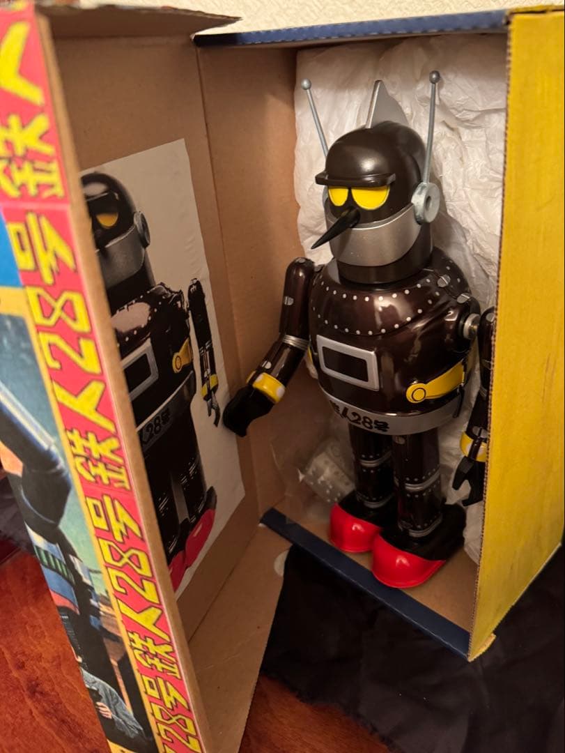 昭和 幻の 実写版 鉄人28号 ブリキロボット1000個限定 LD特典 非売品