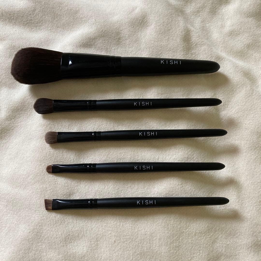 化け子 kishiブラシセット ポーチ付き - メルカリ