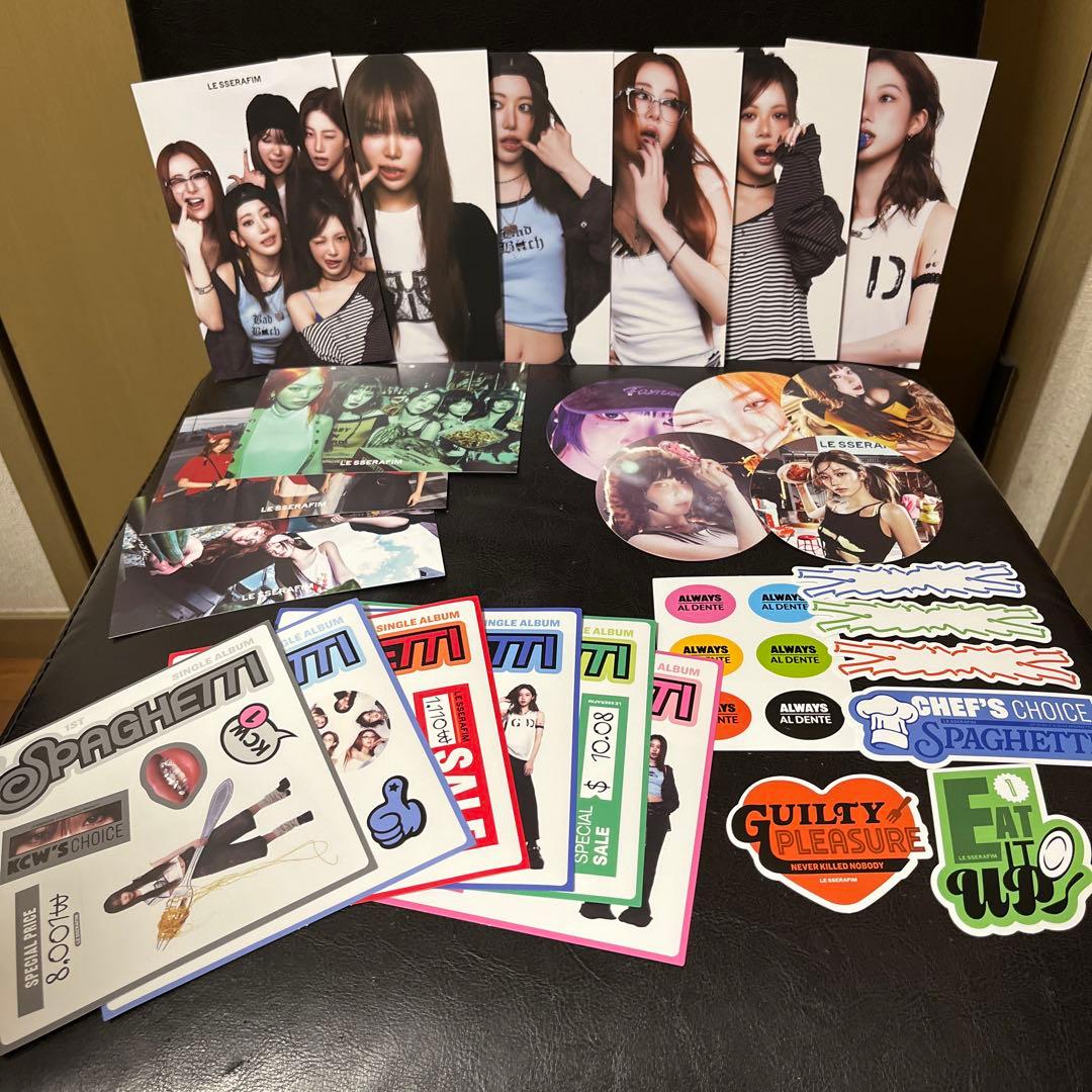 Le Sserafim スパゲッティ全9形態セット - メルカリ