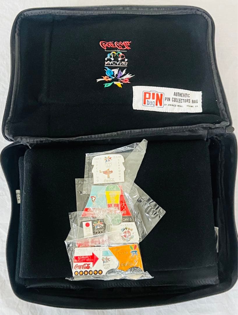 1998 長野オリンピック ピンバッジ コカコーラデイピン 正規品フル