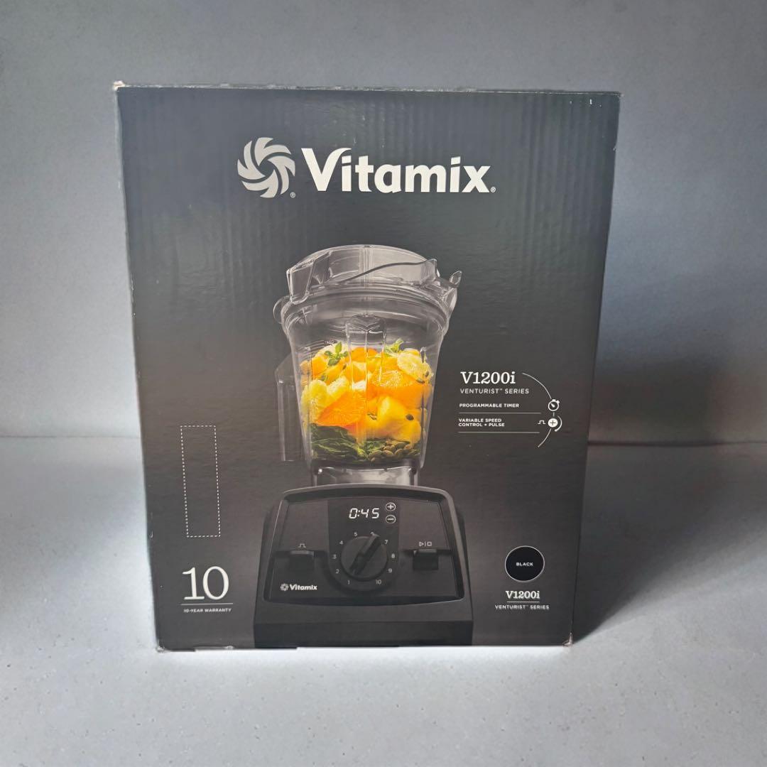 【未使用品】Vitamix V1200i ブラック 正規品 Amazon | 【公式】Vitamix V1200i ブラック ミキサー 限定特典付き 1台