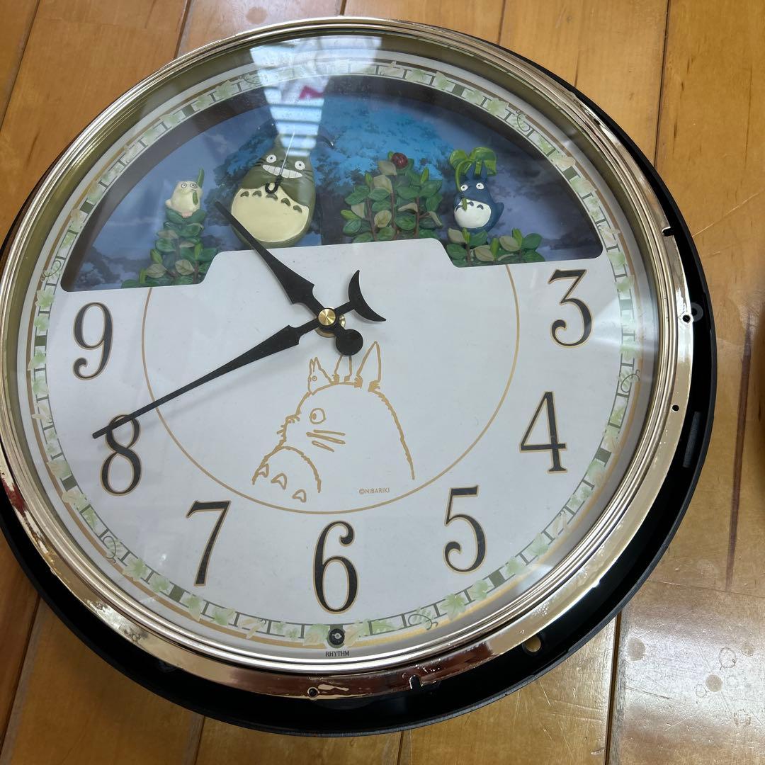 となりのトトロ からくり掛け時計M769 ジャンク品 宮崎駿