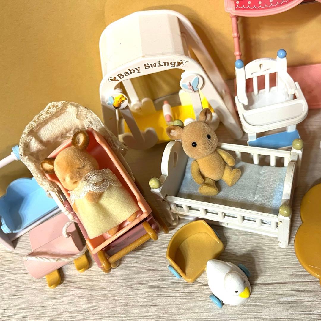 シルバニア 家具小物/お人形まとめ売り☆ベビーセット - メルカリ
