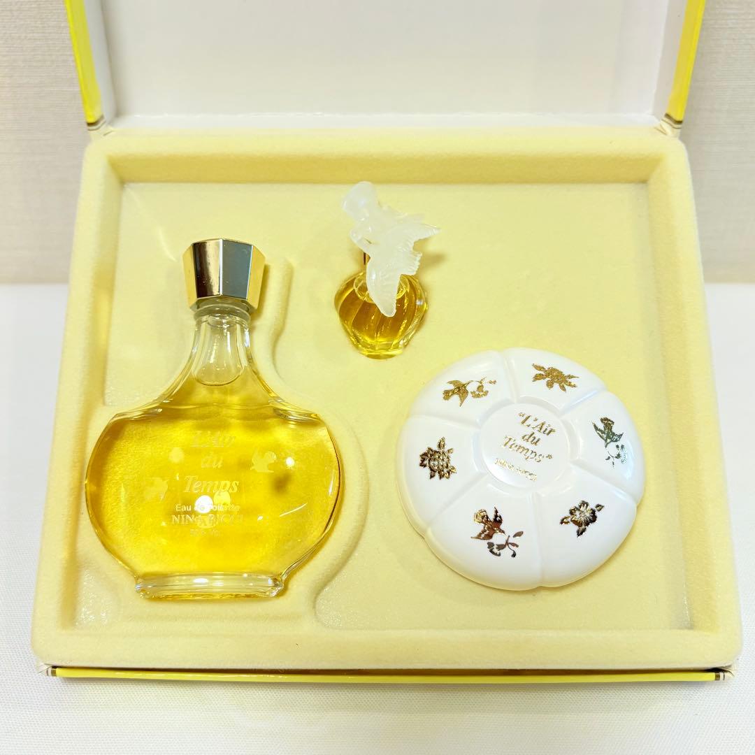 新品未使用 ニナリッチ レールデュタン 香水 石鹸 TRIO 3点セット