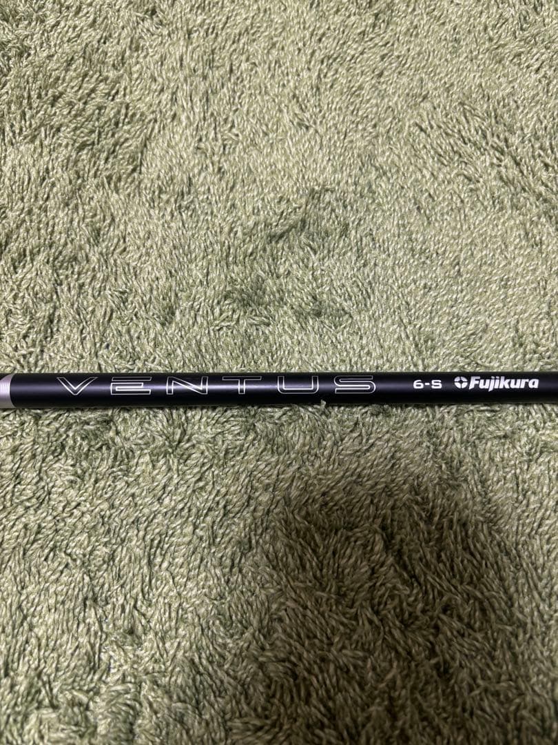 24ベンタスブラック 6-S テーラーメイドスリーブ 5W 即購入禁止‼️ フジクラ 24ベンタスブラック 24 VENTUS BLACK 日本仕様