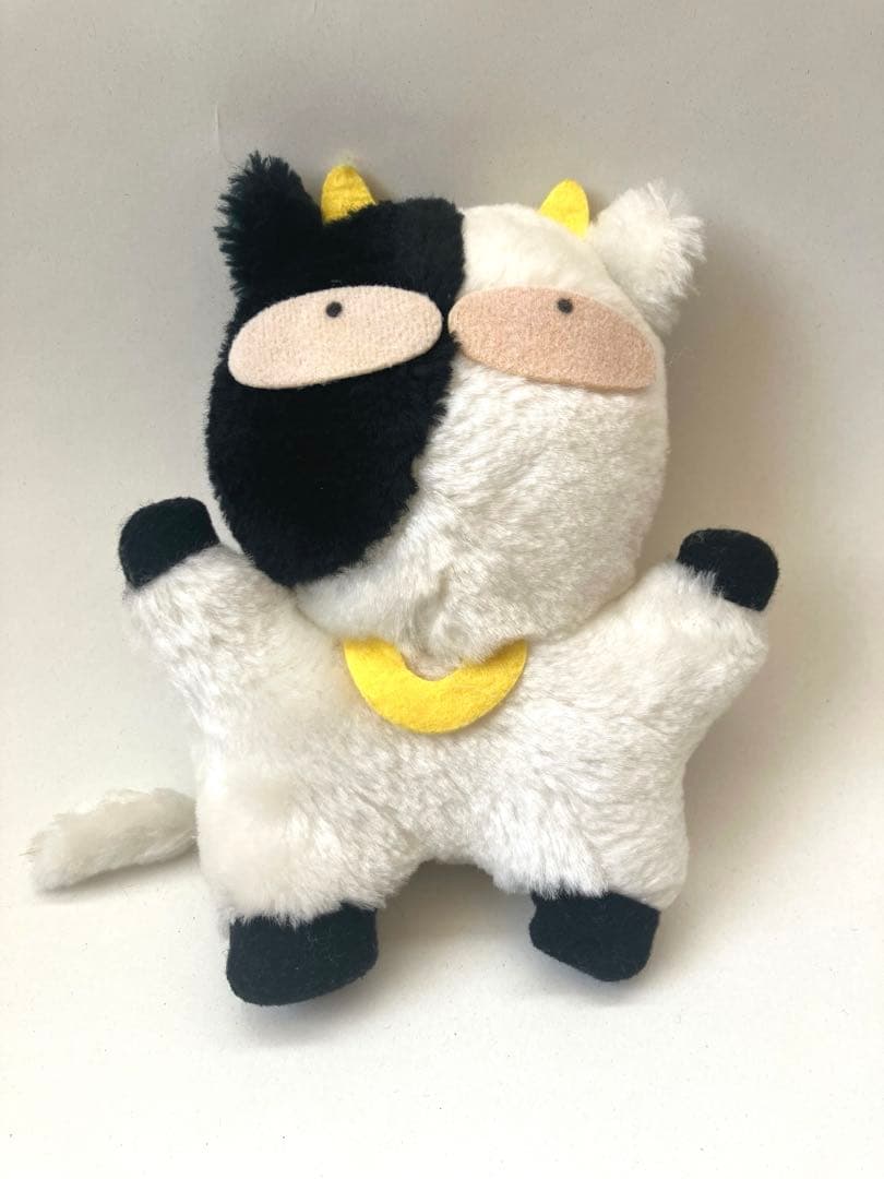 平成レトロ きんぎょ注意報 ウシ ぬいぐるみ 牛 モーモー 人形 昭和
