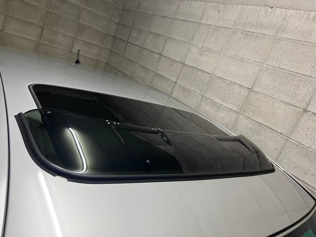 希少30セルシオ　サンルーフ　バイザー 親分のセルシオ】㊗️念願の希少サンルーフバイザー取付‼️見た目も