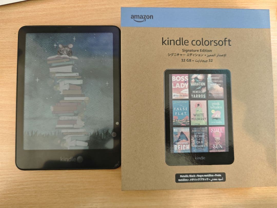 電子書籍リーダー本体 kindle colorsoft Signature Edition 32GB Kindle初のカラー画面「Kindle Colorsoft」登場 - Impress Watch