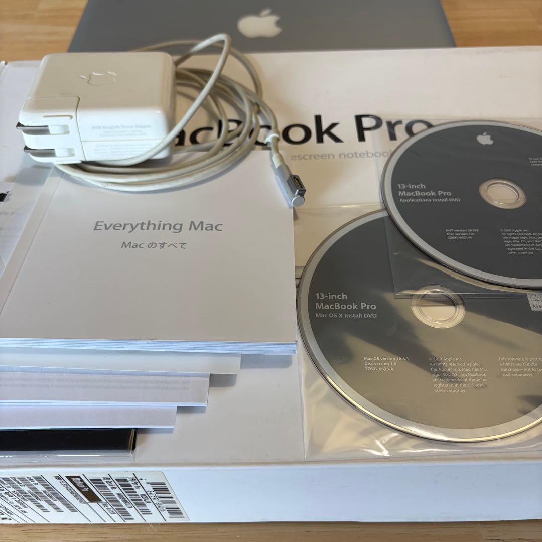 MacBook本体 MacBook Pro (13-inch, Mid 2010) 2.4GHz