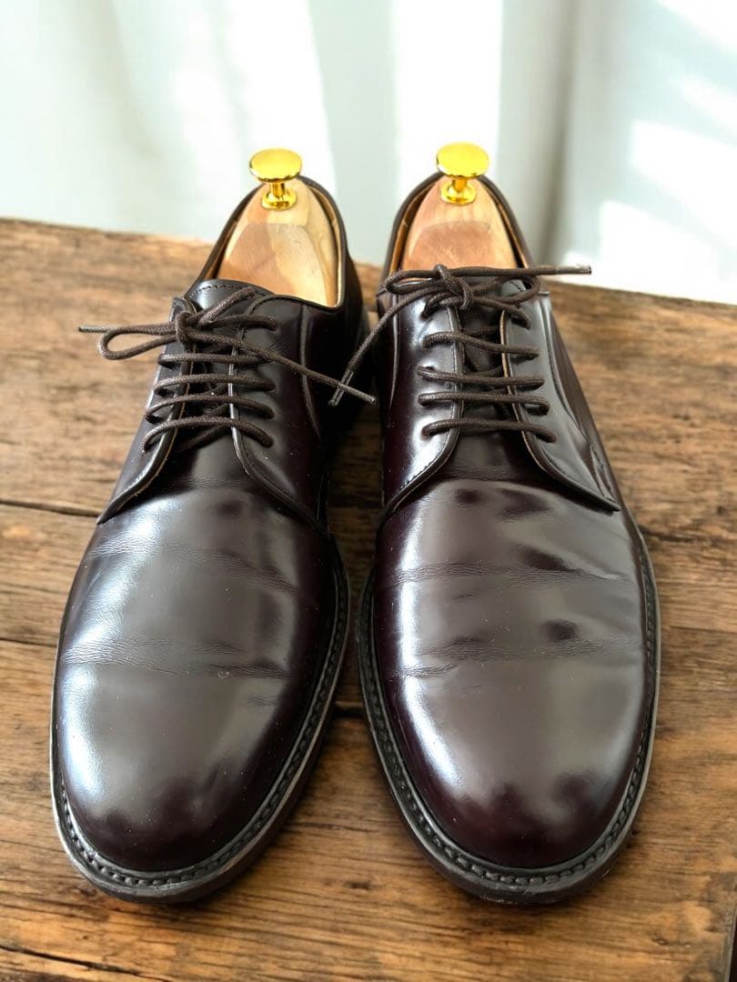 【美品】Berwick ダークブラウン レザー レースアップシューズ Berwick Lace / バーウィックレース （ブラウンレザー） -Clarks