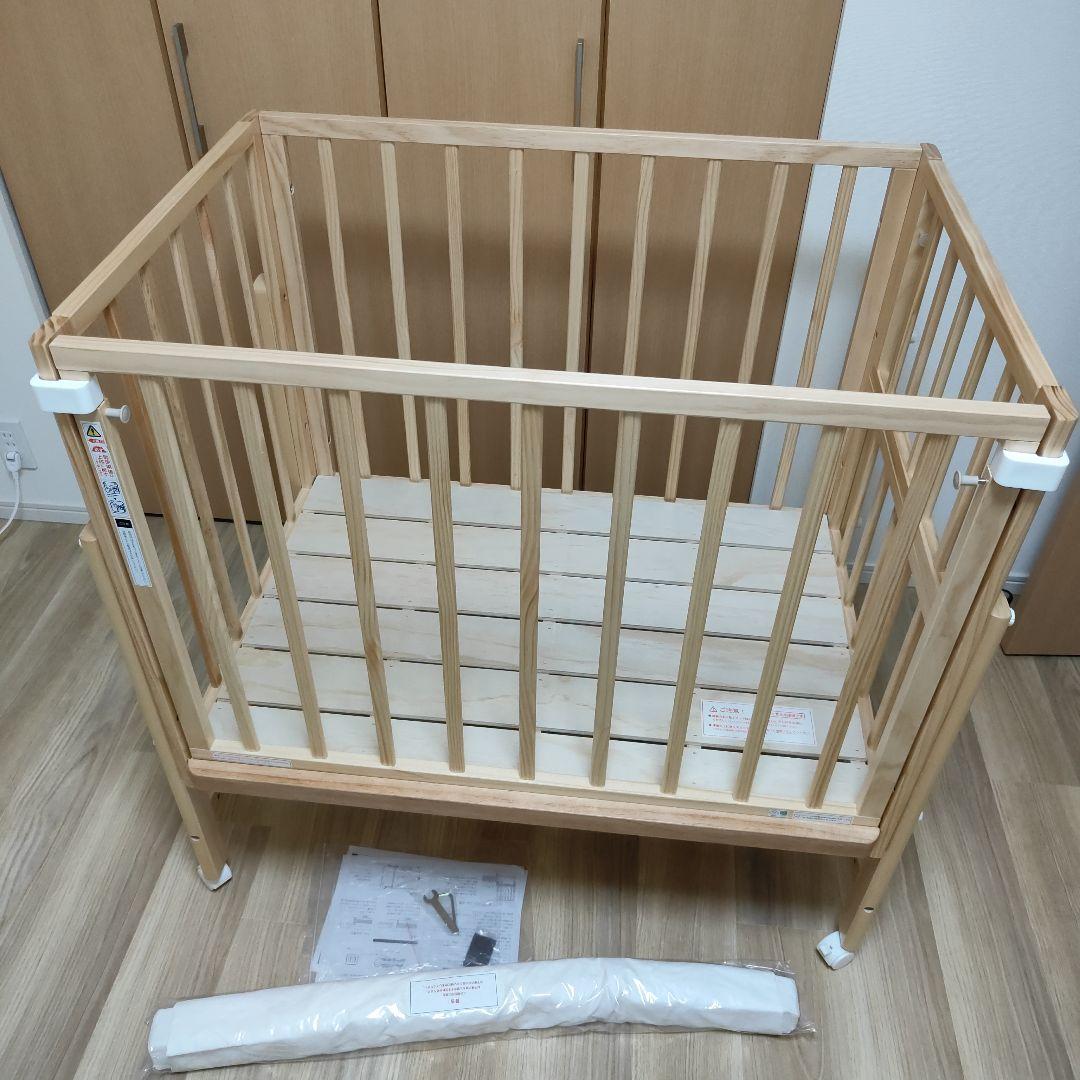 美品　そいねーるミニ　ベビーベッド　ナチュラル 楽天市場】大和屋 そいねーるミニ ベビーベッド ベビーベッド