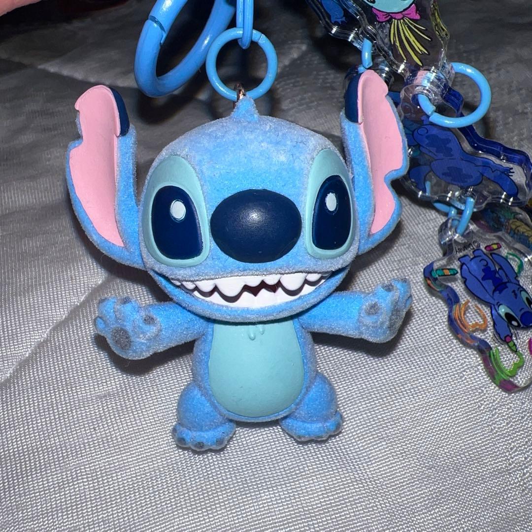 ディズニー スティッチ キーホルダー - メルカリ