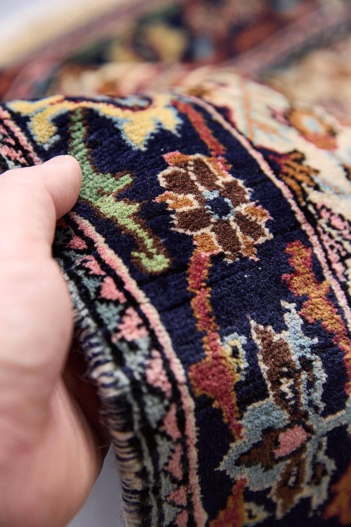 ヴィンテージラグ トライバルラグ パキスタン産 （124×71cm）サンド