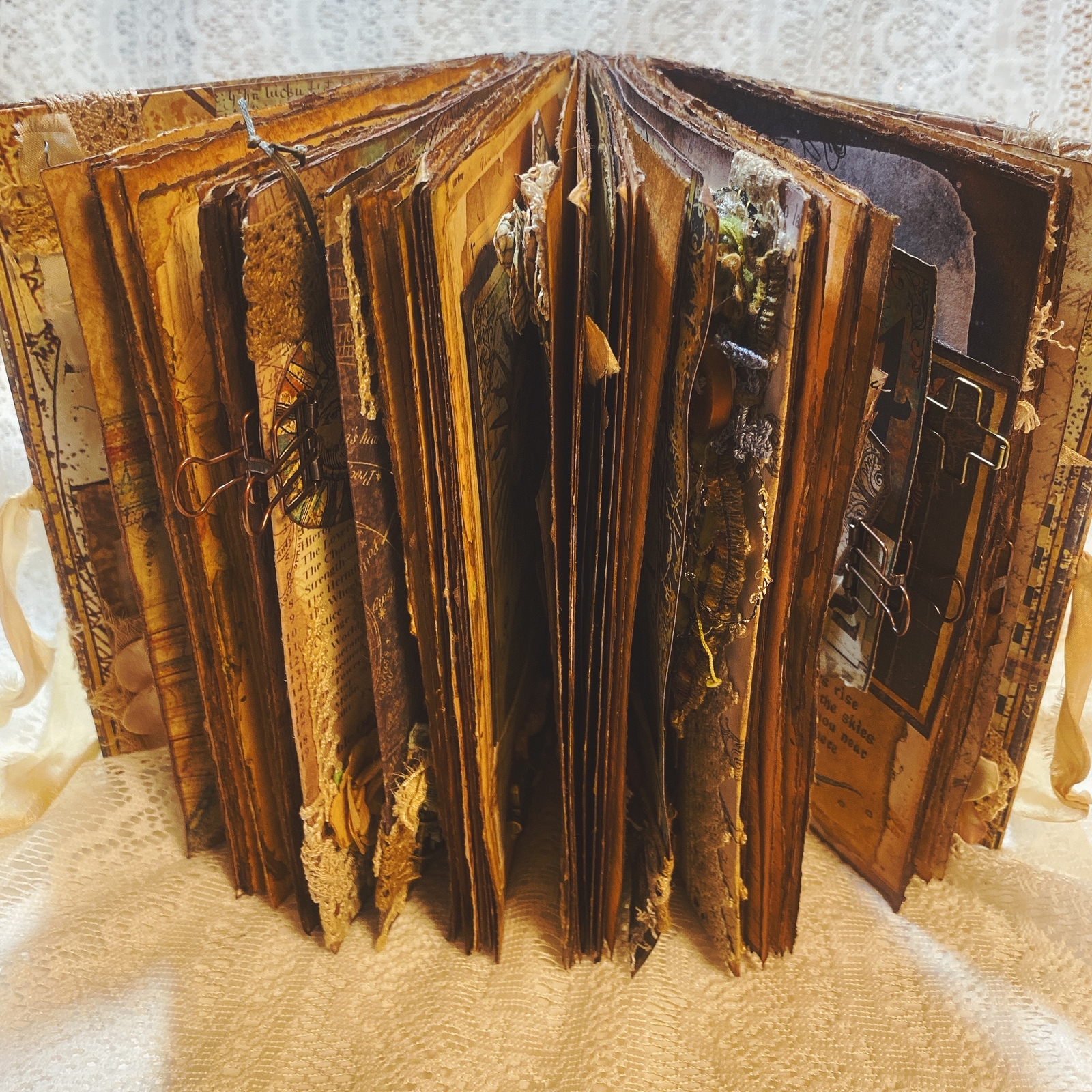 魔法書風ジャンクジャーナル（junk journal）☆Book of shadows - La