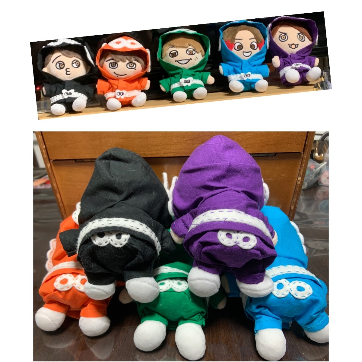 ちびぬい衣装 ブラックレンジャー - KJ8-05091103'S GALLERY | minne