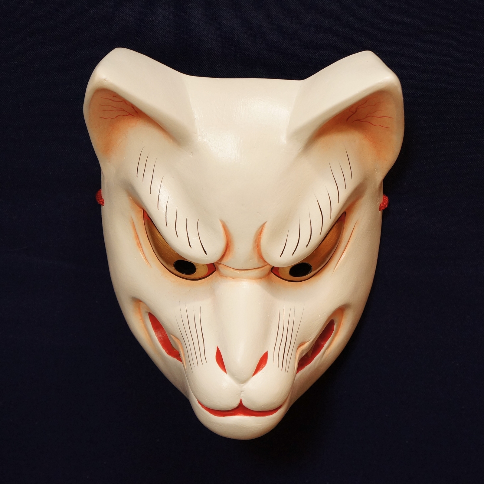 神楽面 天狐（樹脂粘土製） - HIROMITSU'S GALLERY | minne byGMO